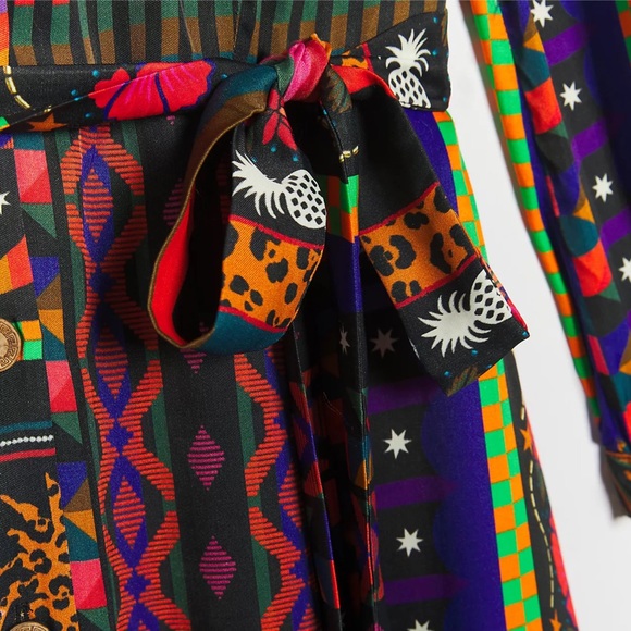 Anthropologie Farm Rio Ciela Midi Shirtdress - Picture 7 of 7